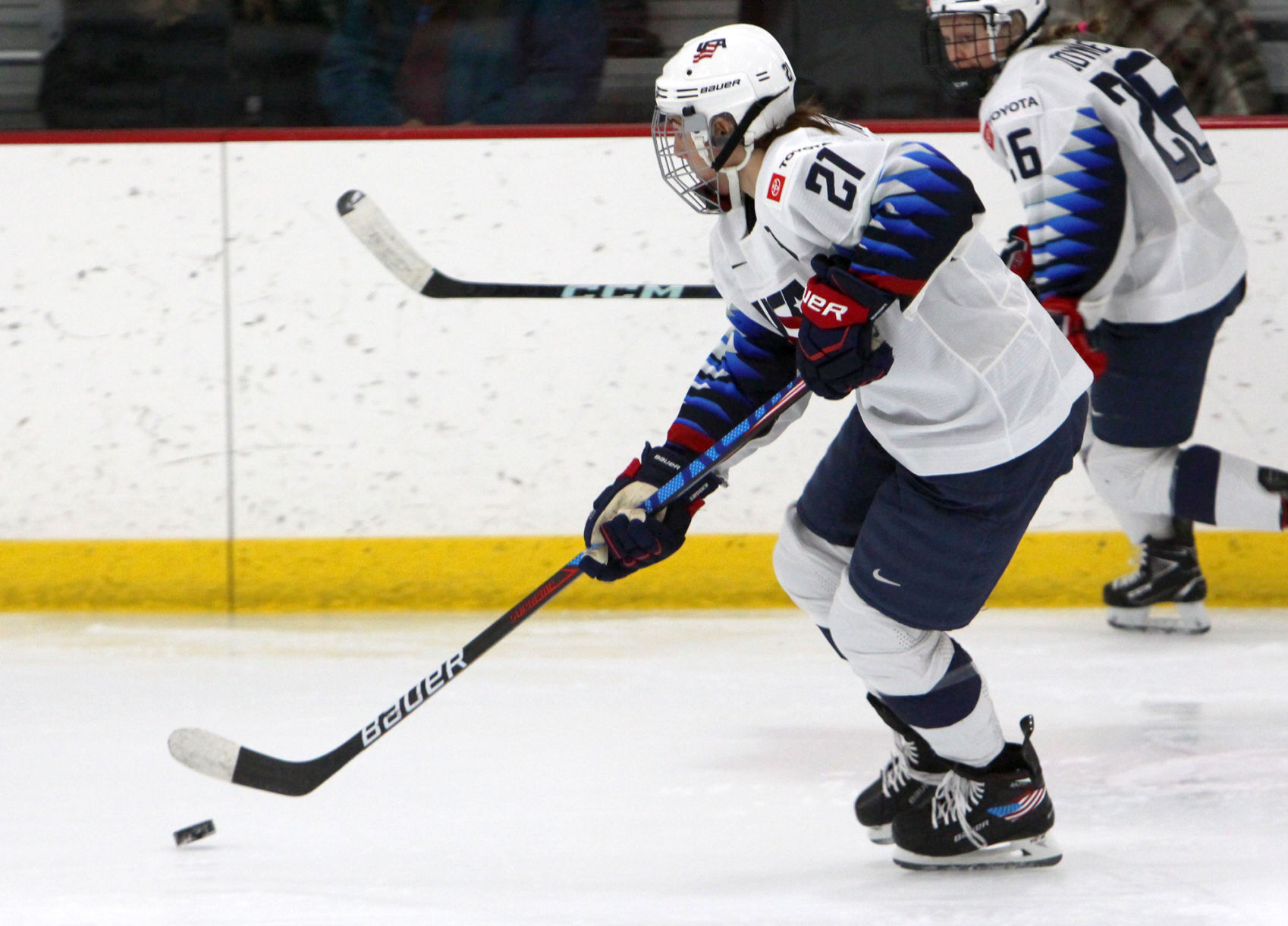 U.S. Women's Olympic National Team vs Chippewa Steel 12-6-21